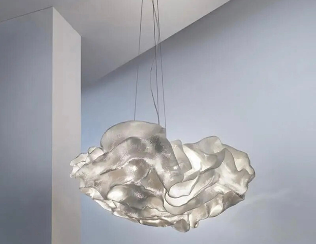 Luxury Rippled Pendant Light