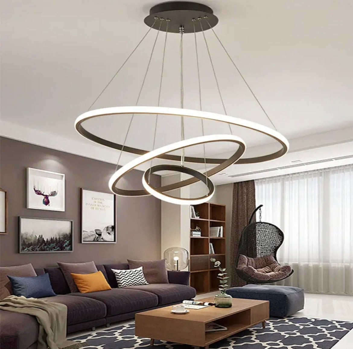 Circle Decorative Modern LED Light