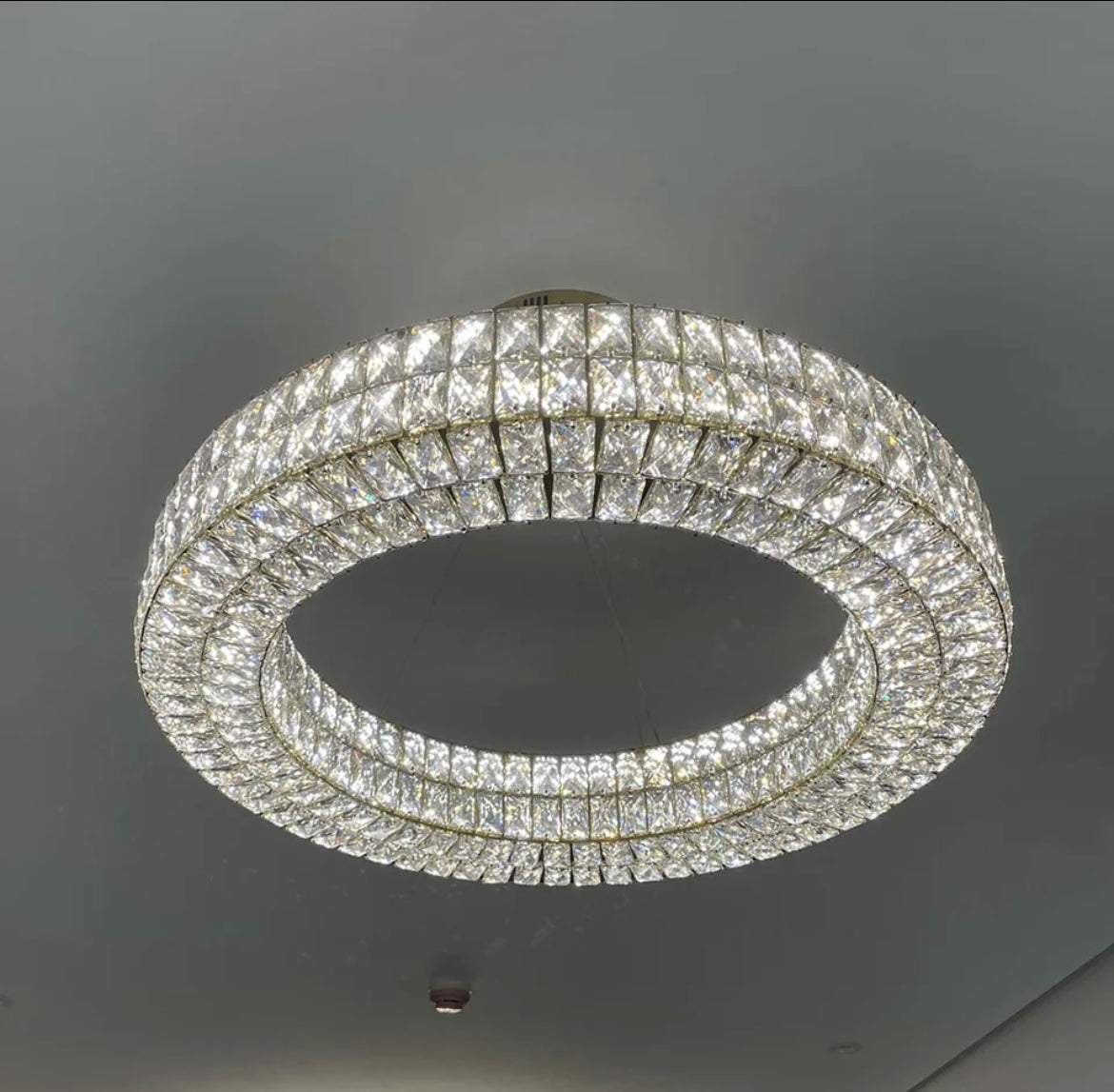 Circular Crystal Chandelier lighting