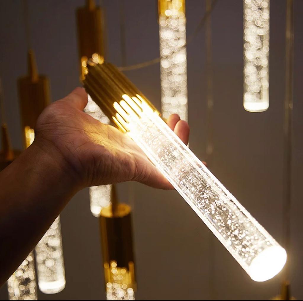 Crystal Pole Lamp Pendant lighting