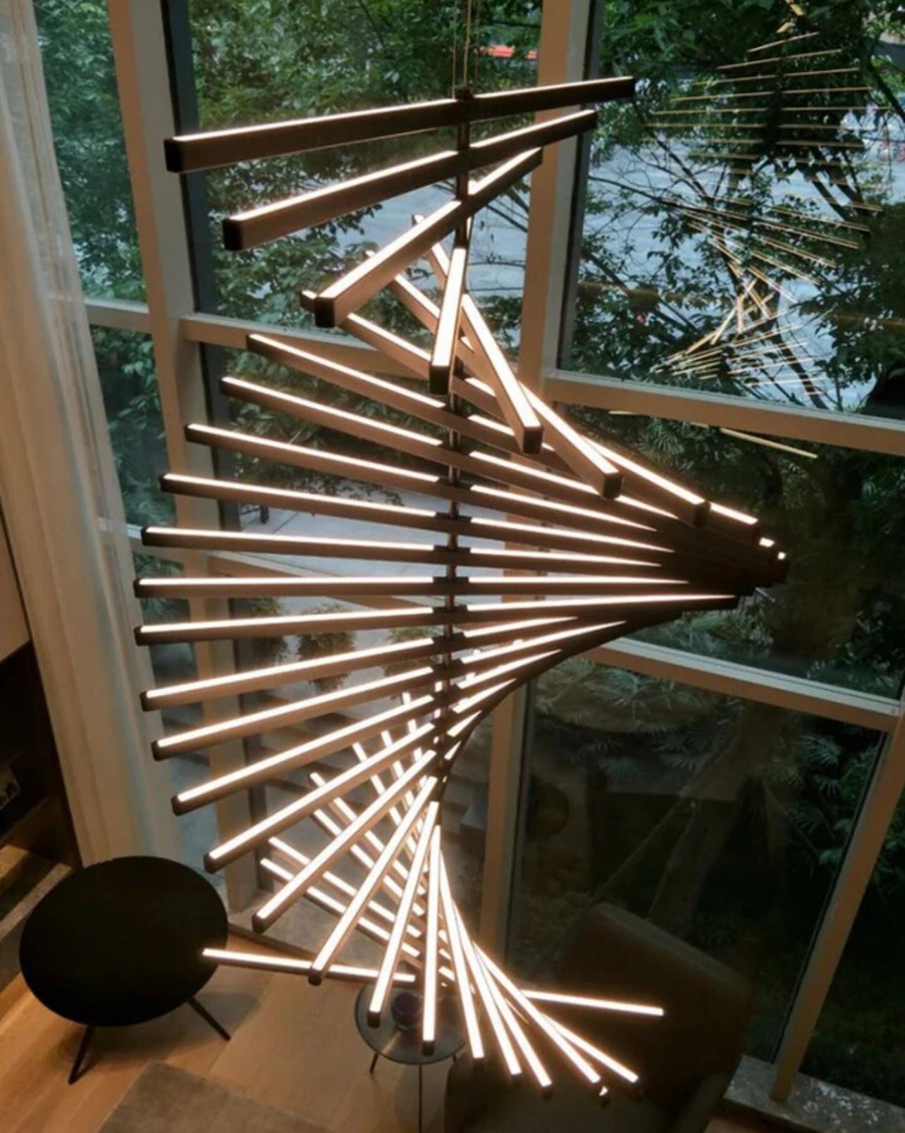 Minimalist Fishbone Pendant Lights