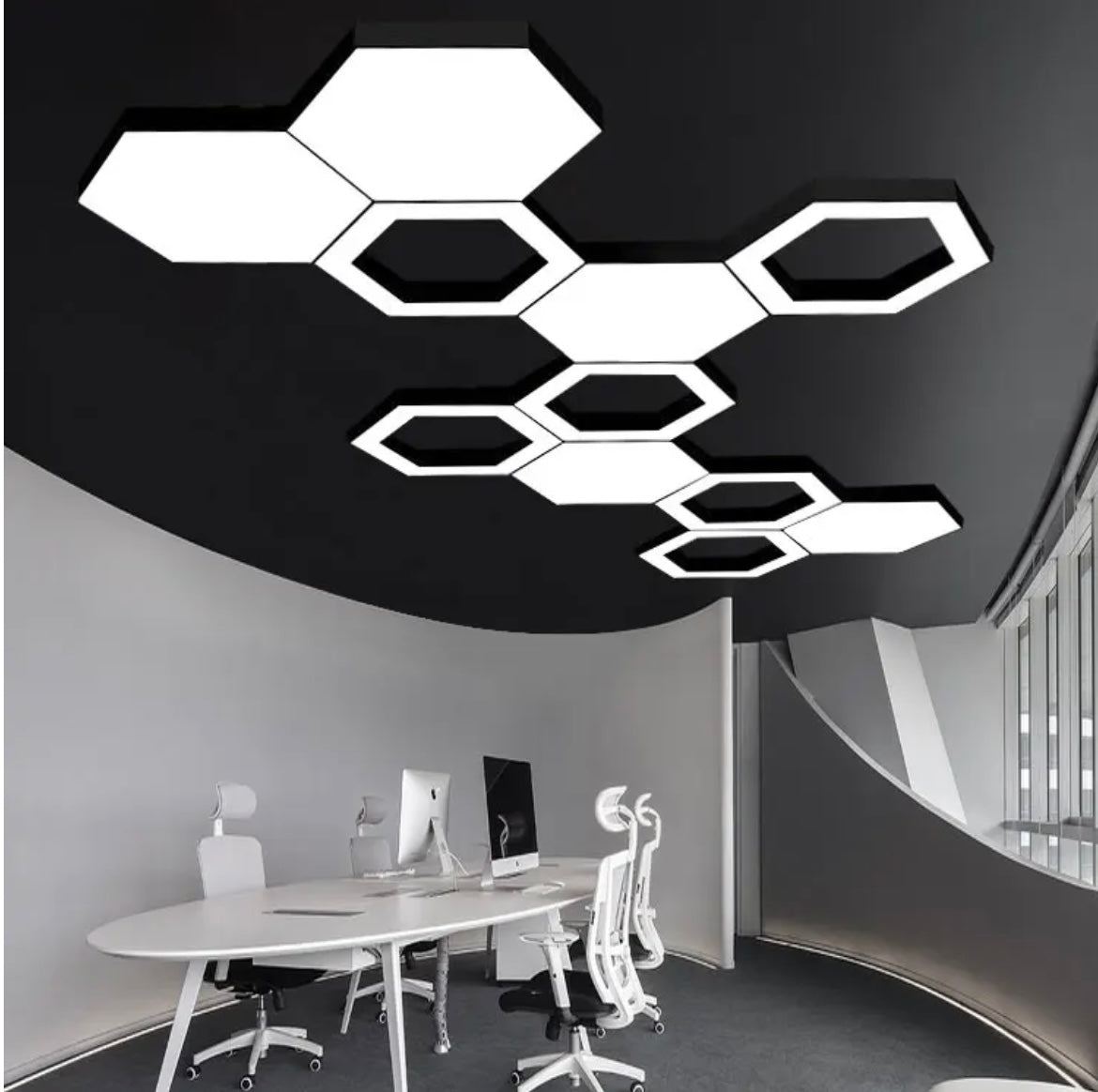 Hexagonal LED Light