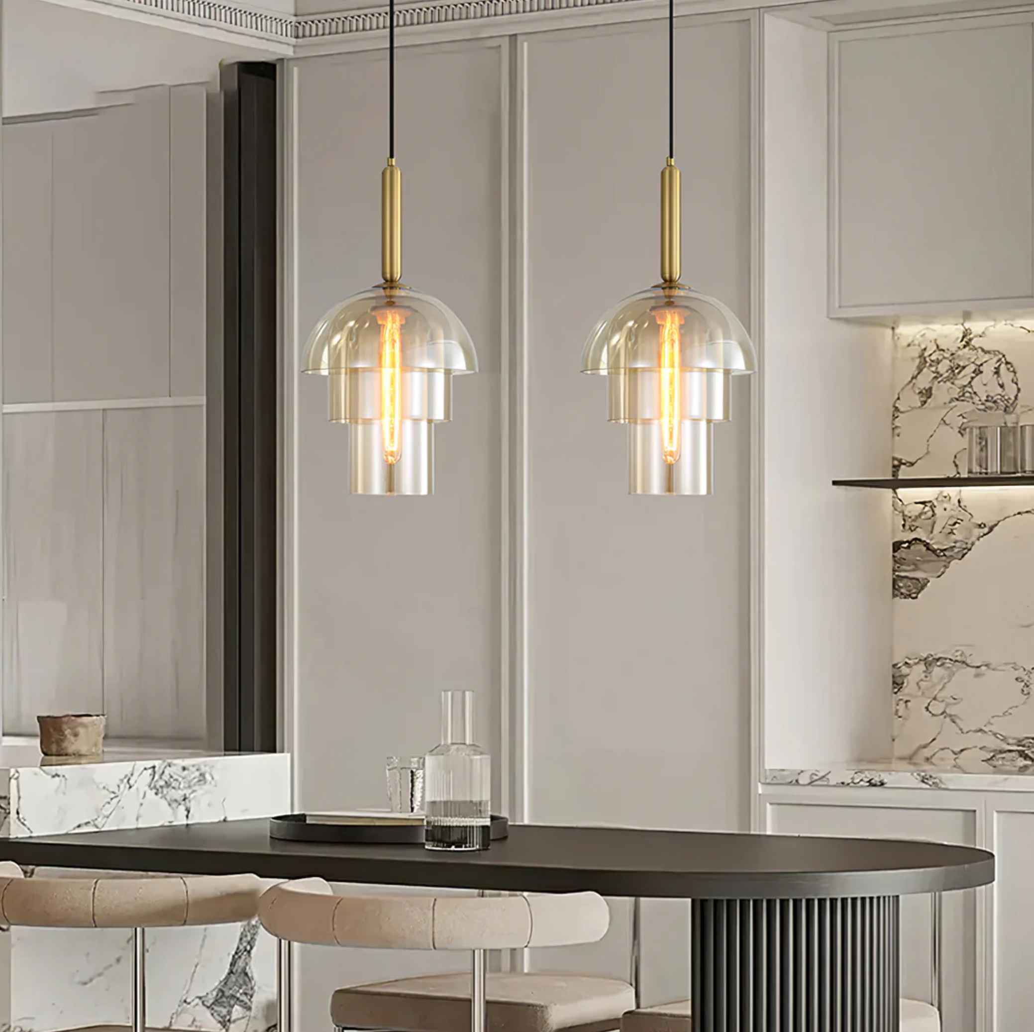 Over table hanging lights