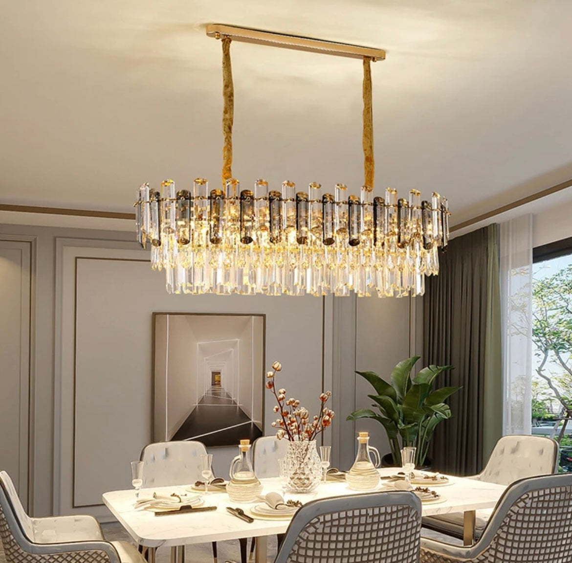 Lustre Decor Villa Chandelier lighting