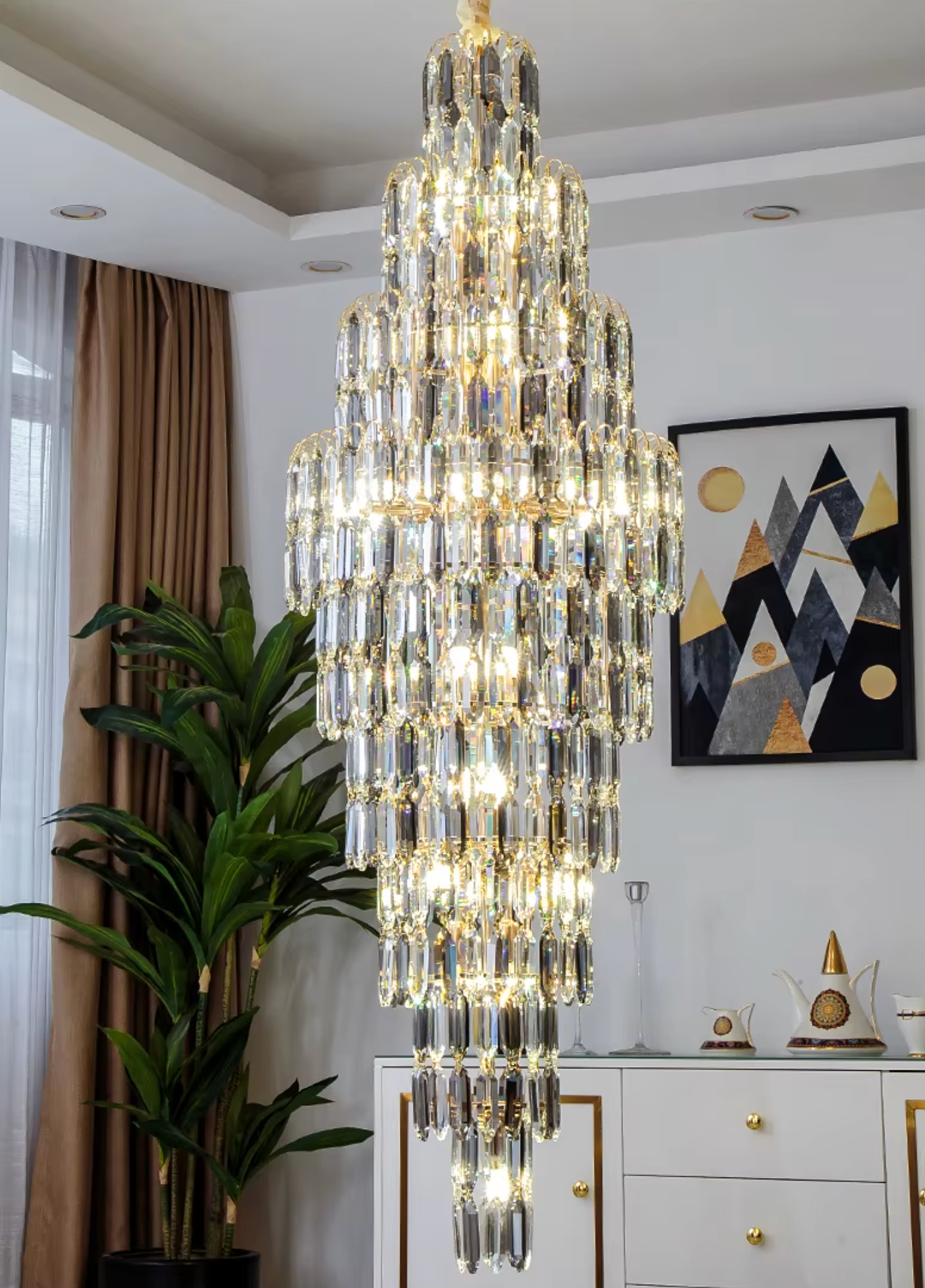 Luxury Crystal Pendant Chandelier lighting