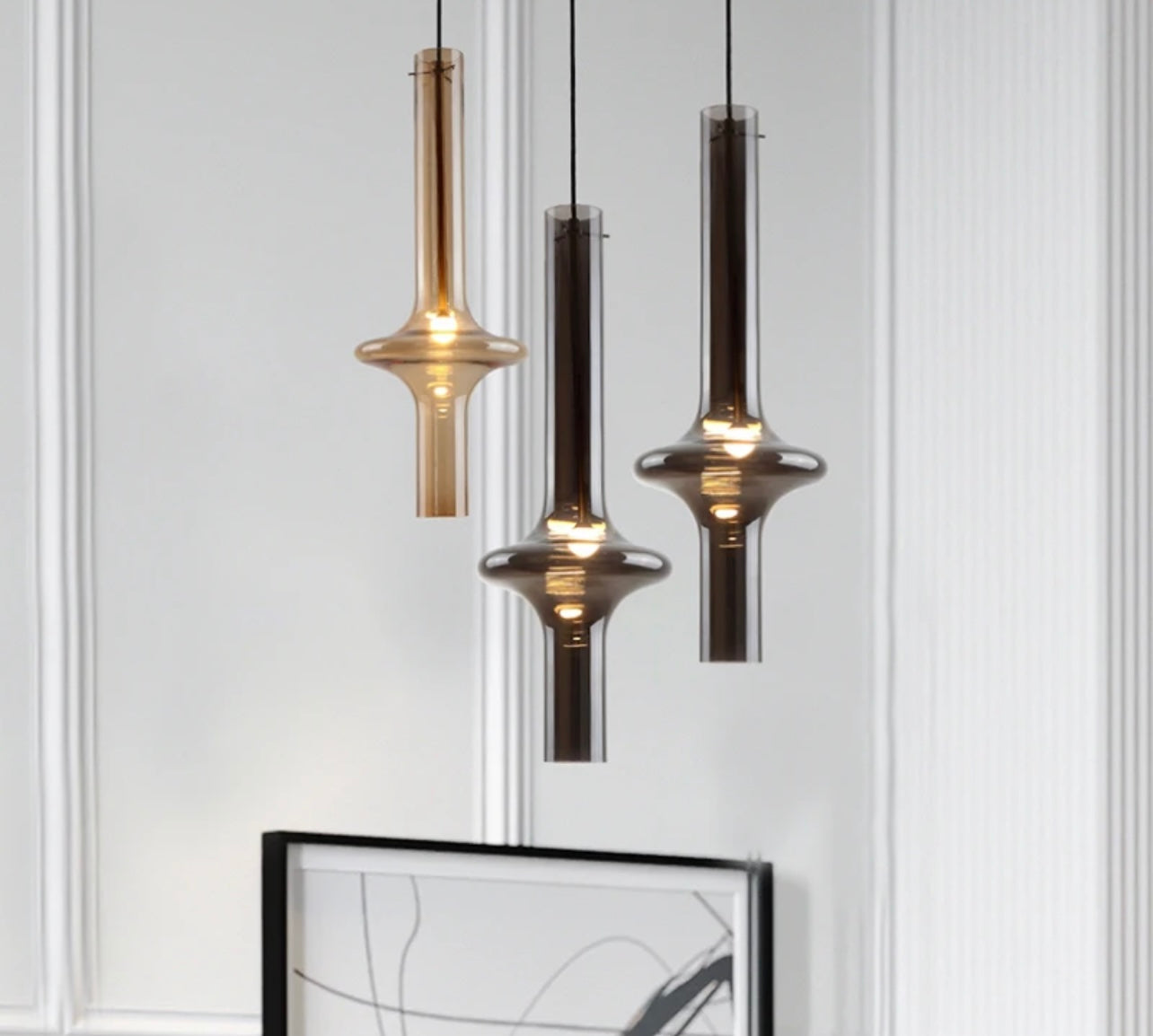 Modern Hourglass Pendant Lighting