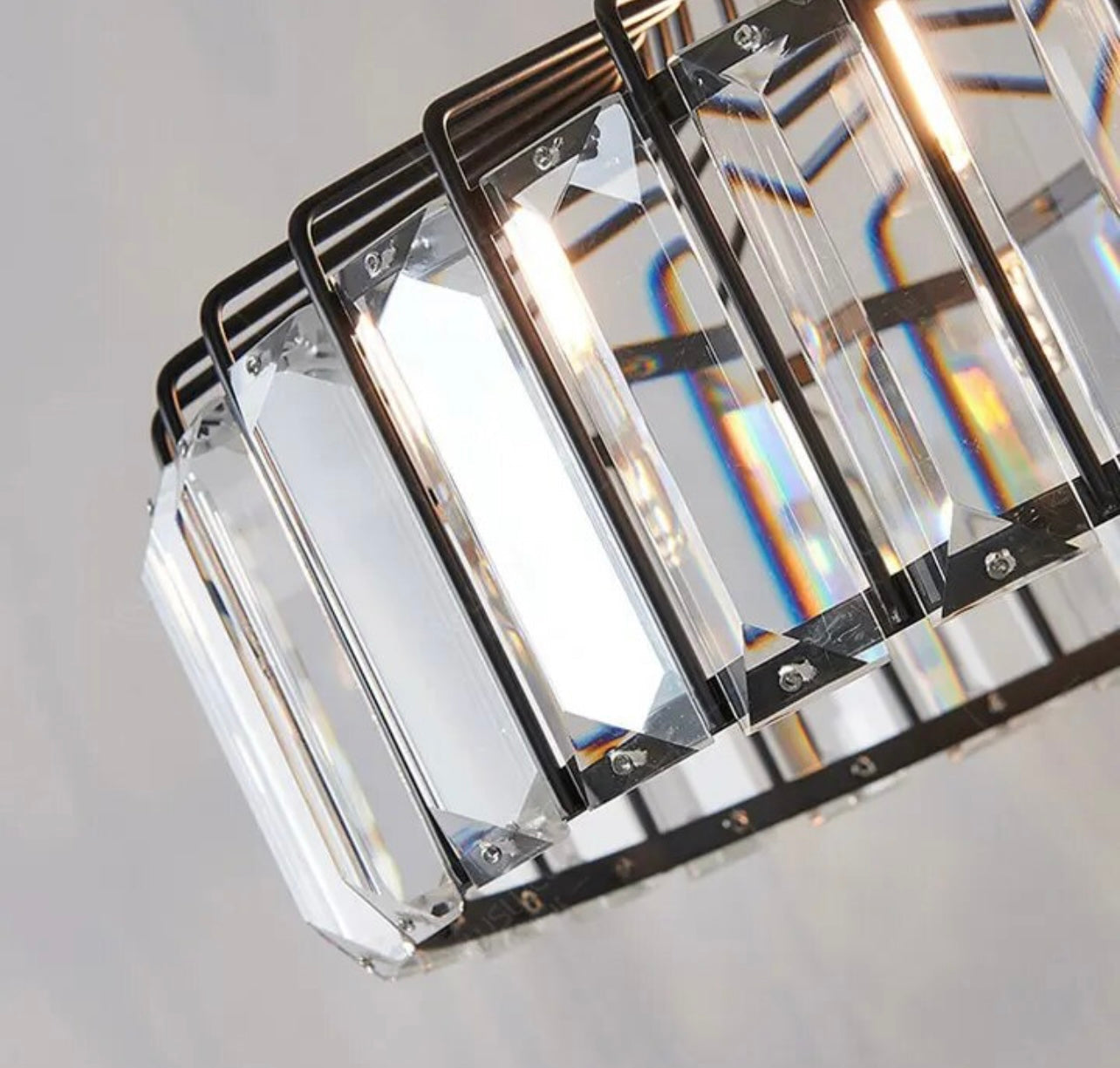 Modern Iron Crystal Chandelier lights