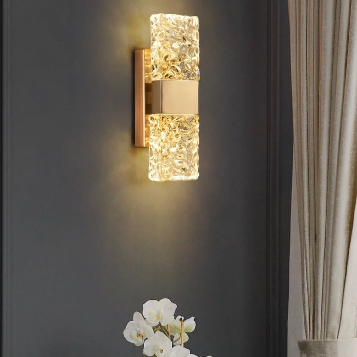 Modern Simple Luxury Crystal Wall Lights