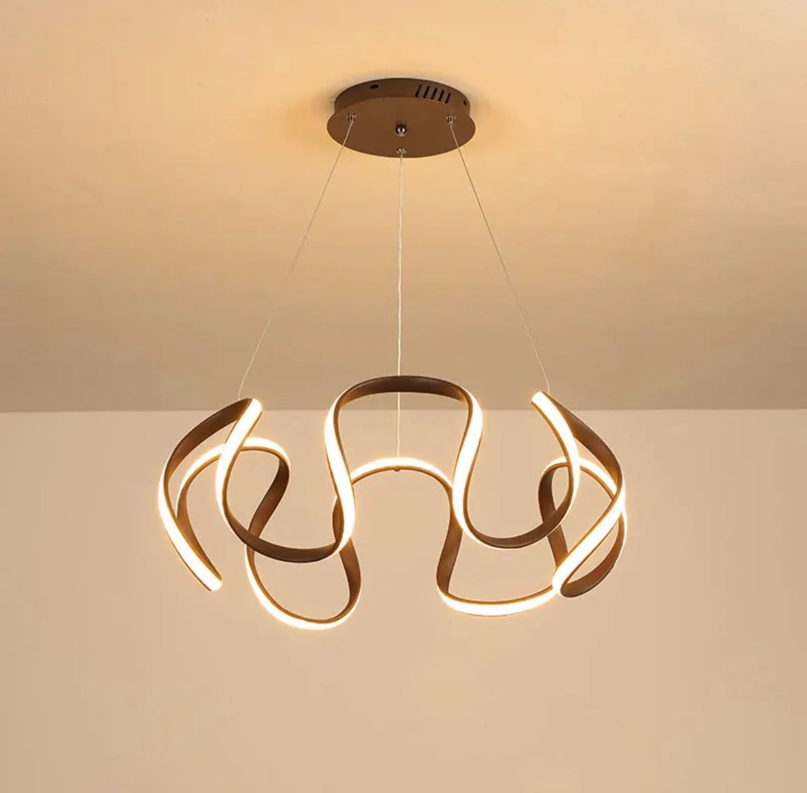 Modern Swirl Pendant Lights