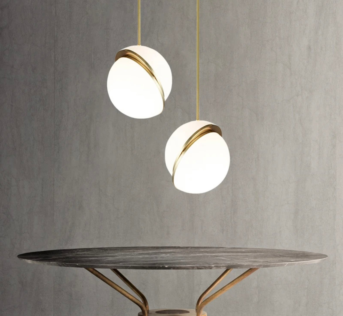 Nordic Modern White Ball Bubble LED Pendant Lighting