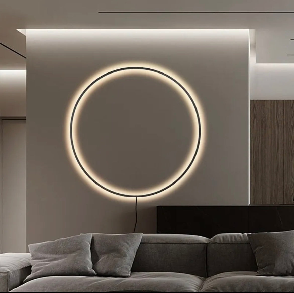 Nordic Round Ring Wall Lights