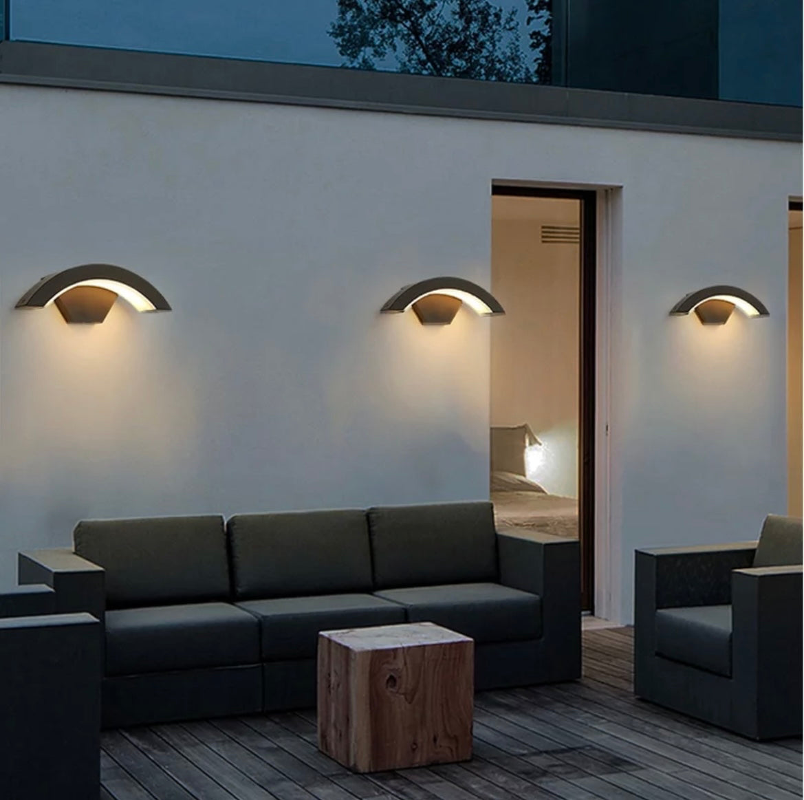 Outdoor Garden Motion Sensor Wall Light