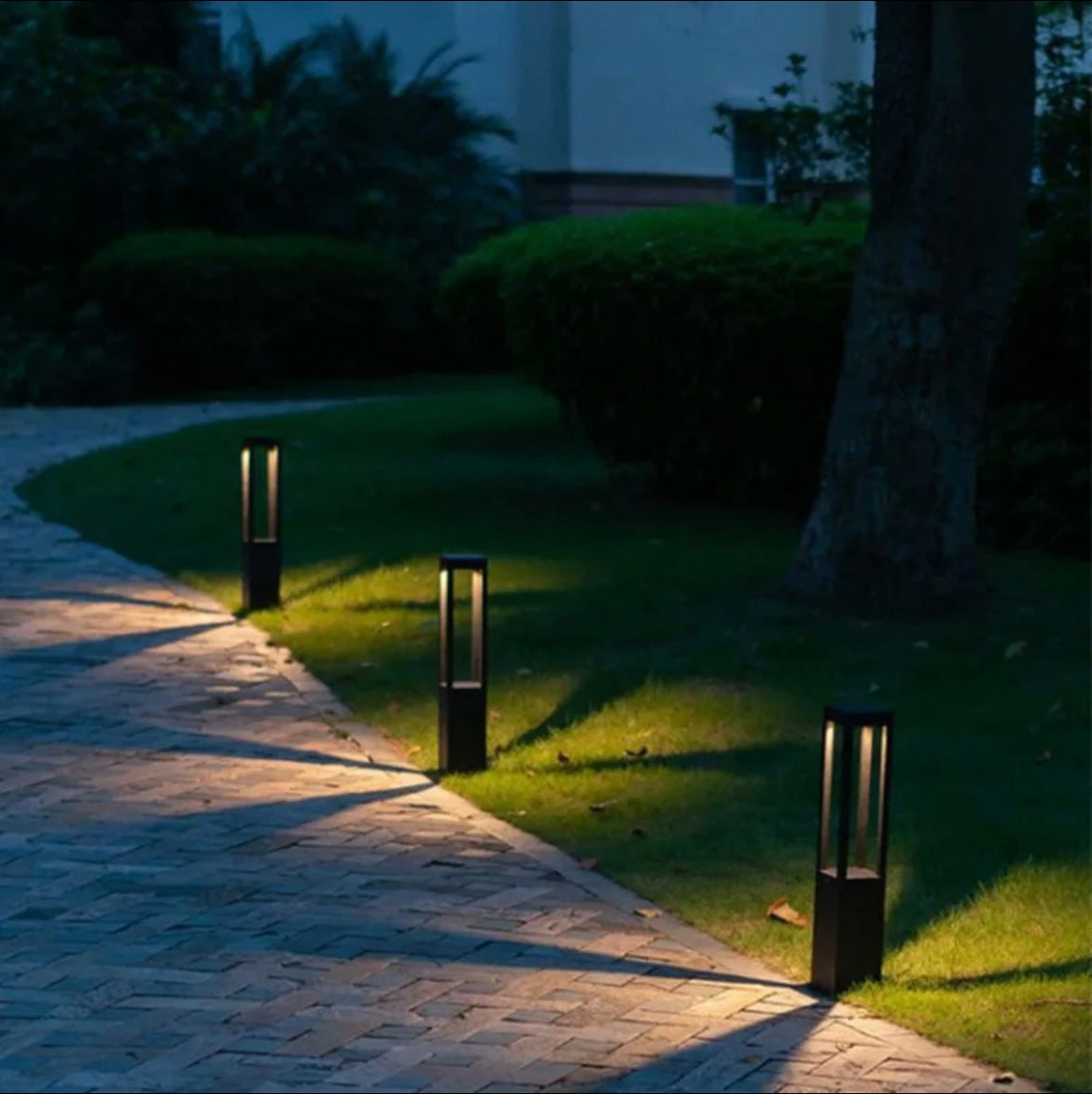 Outdoor LED Square Long Lawn Light