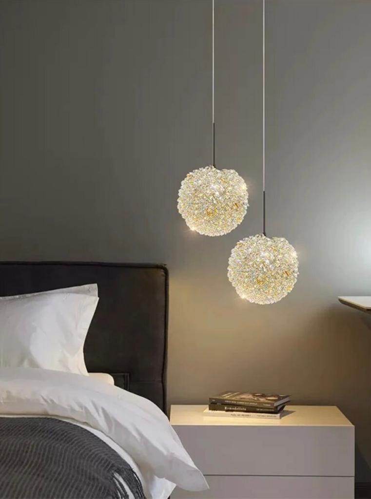 Postmodern Cherry Crystal Ball Lighting