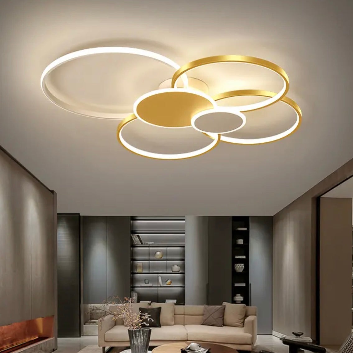 Round Pendant Modern LED Chandelier