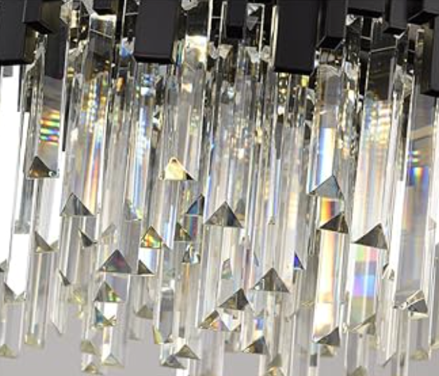 Black Crystal Chandelier
