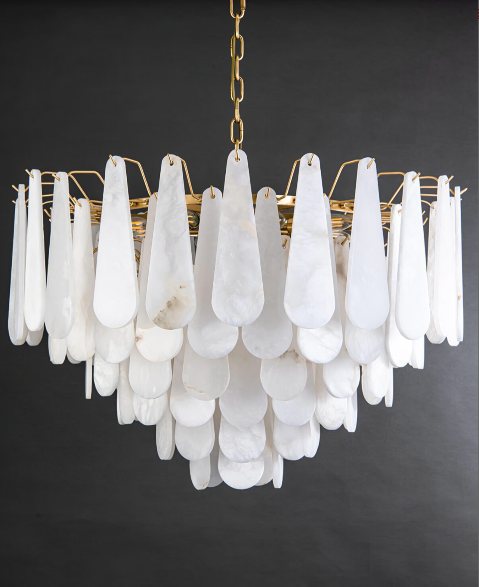 Marble Circular Deluxe Chandelier