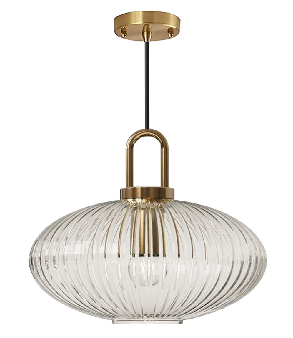 Oslo Ribbed Glass Pendants