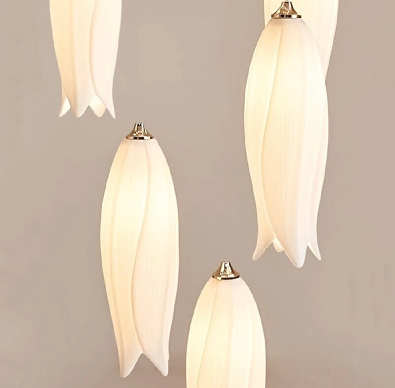 Tulip Staircase Pendant Chandelier lights