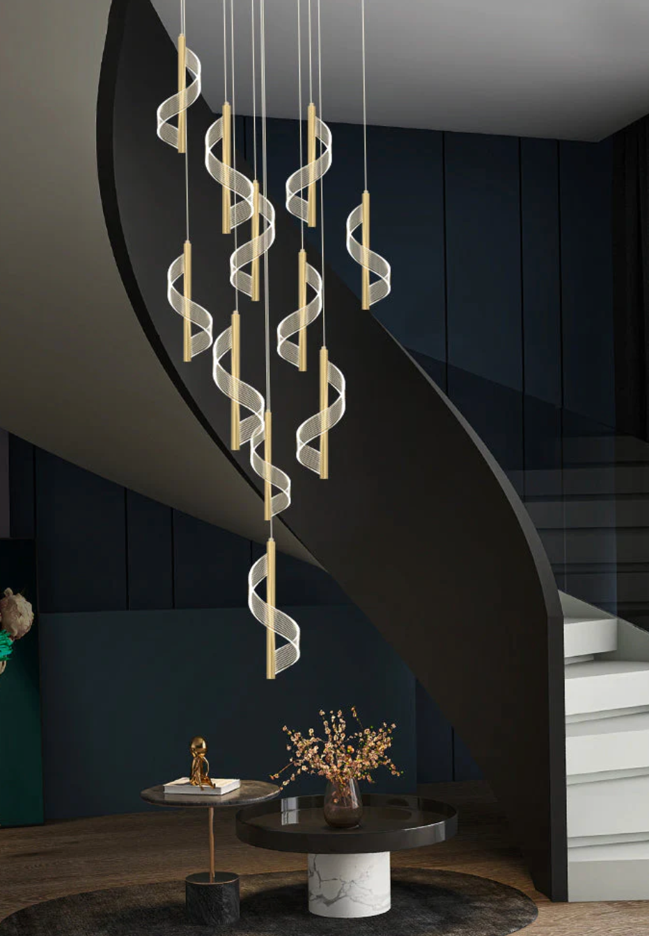 modern-spiral-pendant-light