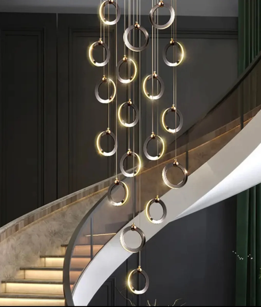 LED Designer Staircase Modern Chandelier