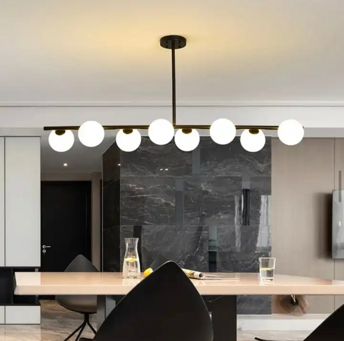 dining table Nordic Modern Glass Pendant Lamp