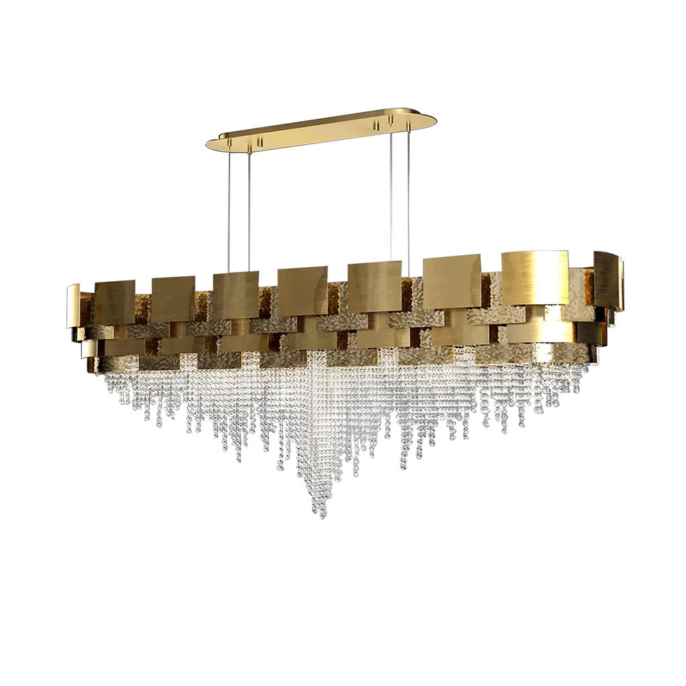 Minimalist Decorative Design Rectangle Pendant