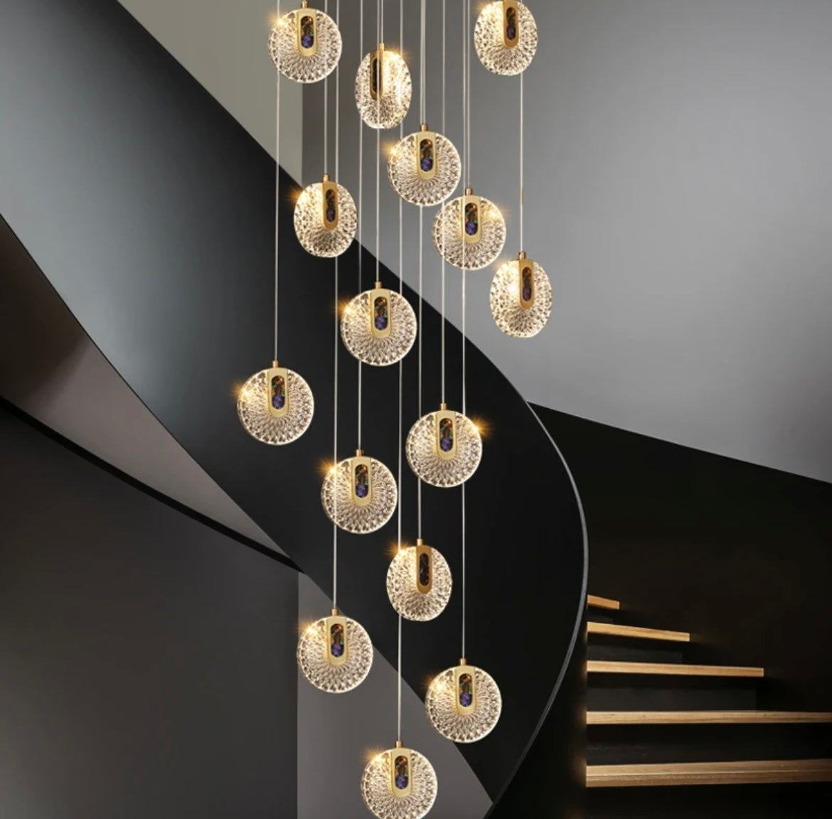 pendant chandelier crystal