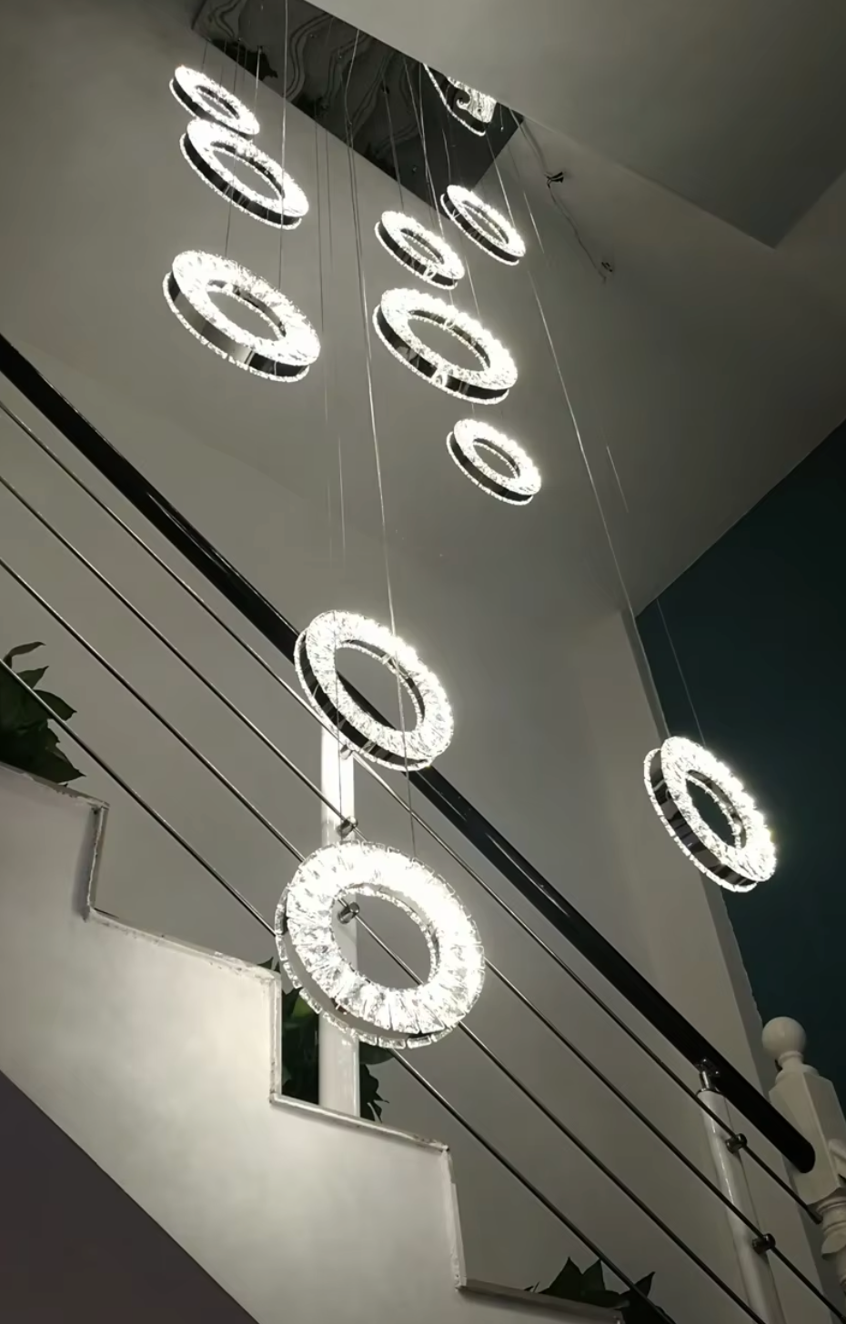 Long modern pendant hanging lighting