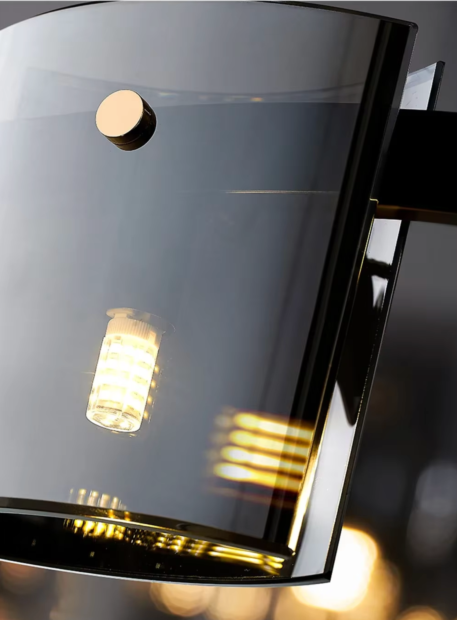 square modern pendant light