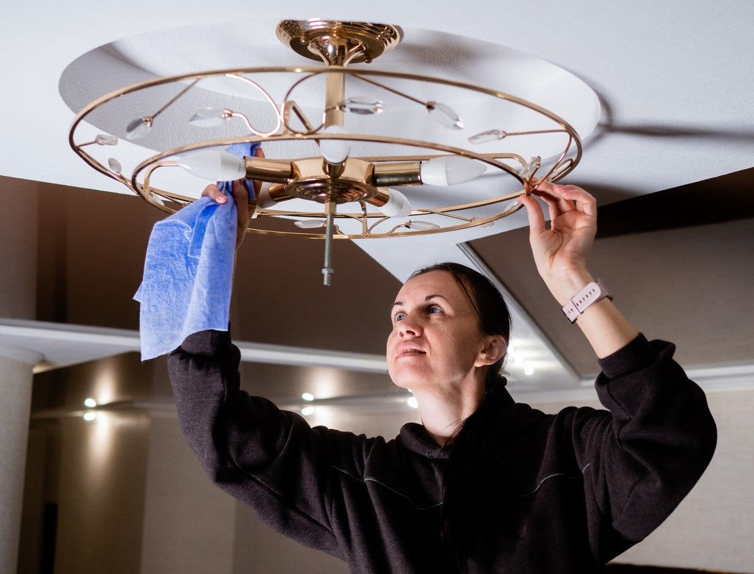 How to clean a chandelier and keep it sparkling