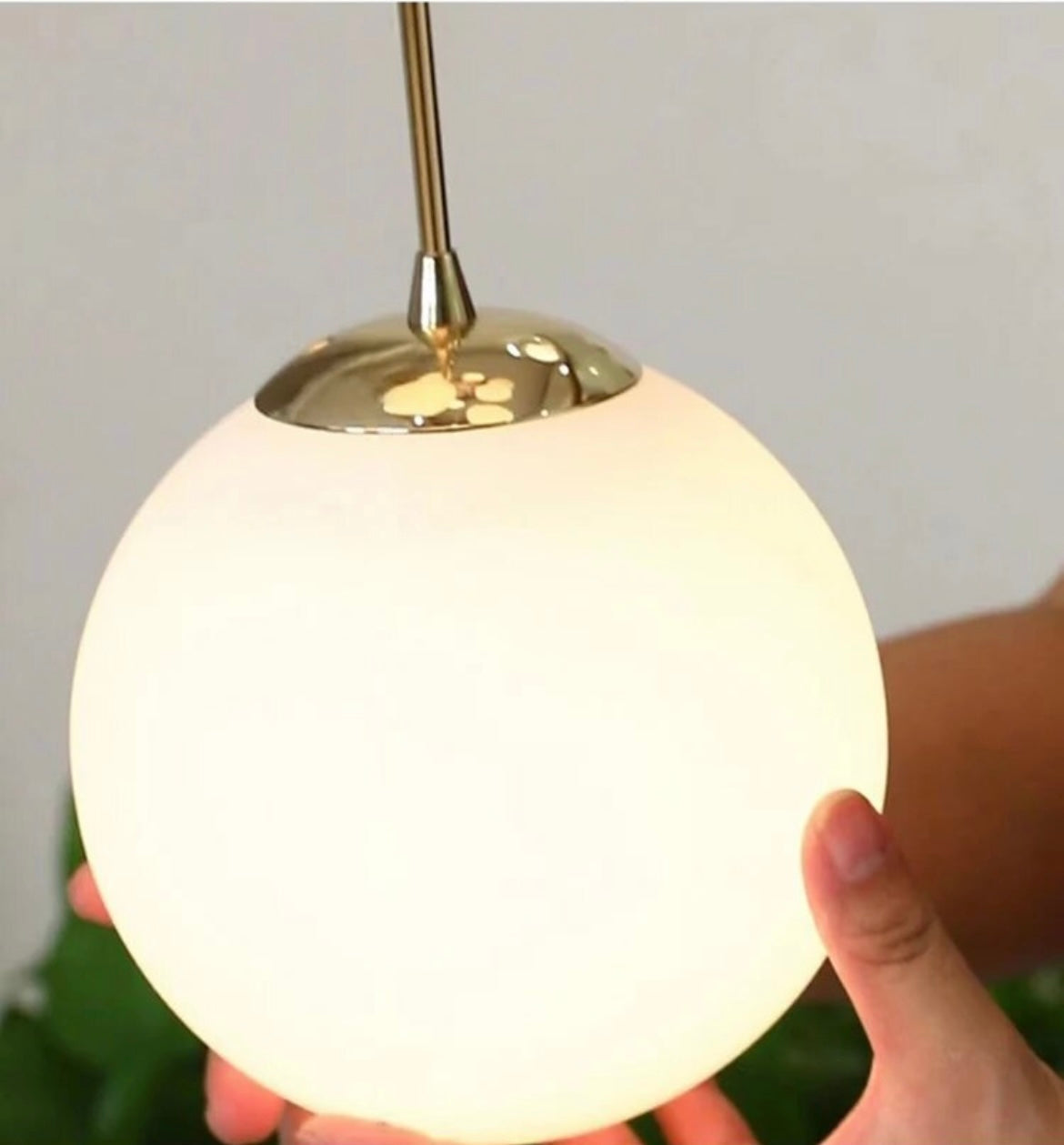 Milk White Nordic Staircase Pendant