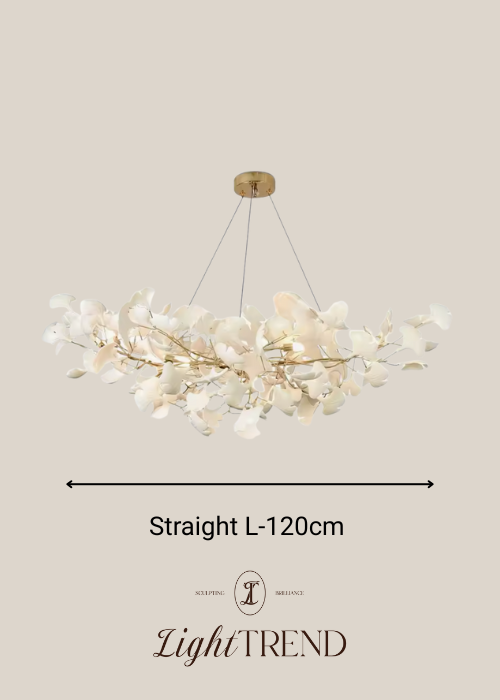 Ceramic Chandelier L-120cm