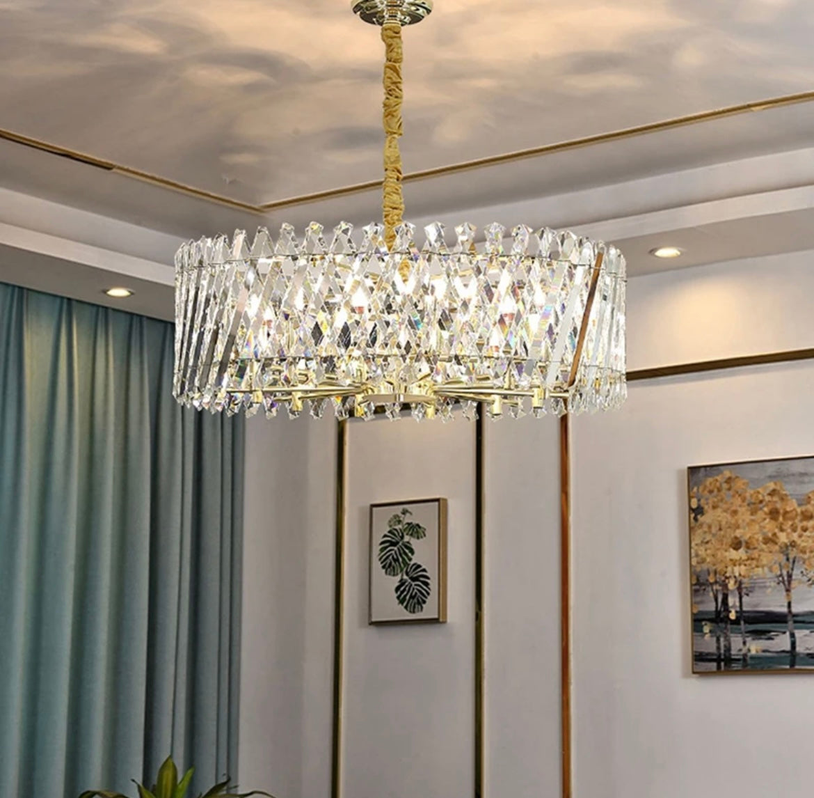 Creative Luxury Postmodern Crystal Chandelier Lighting