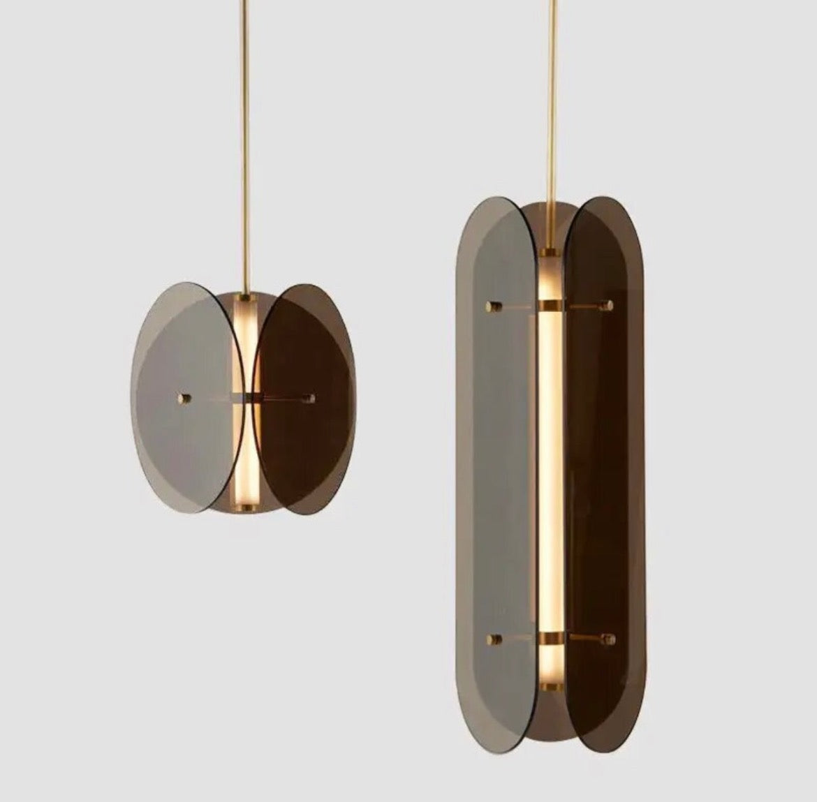 Creative Panel Glass Pendant Lights