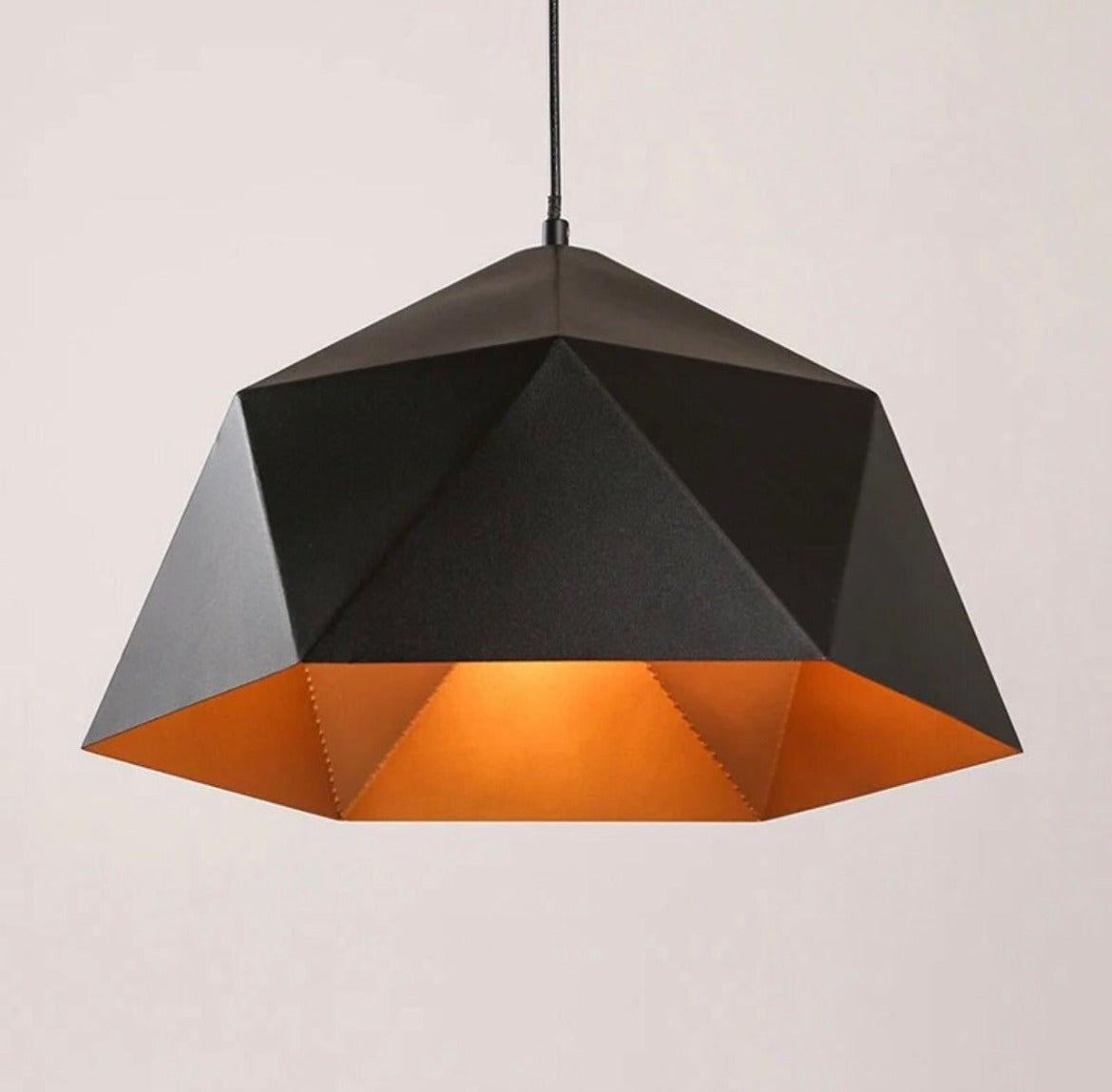 Diamond Iron Pendant Light