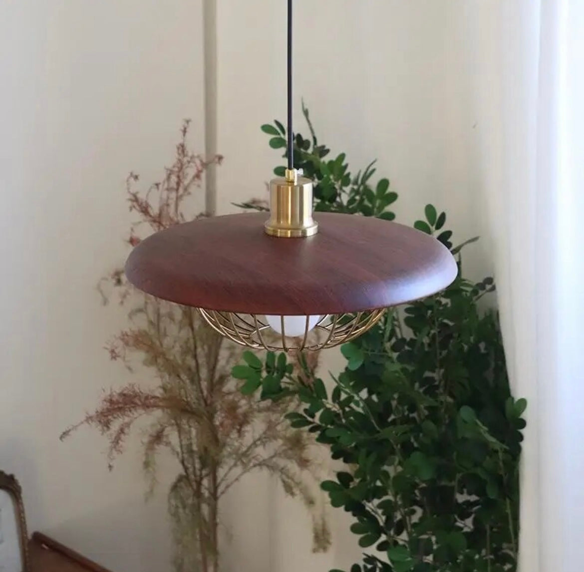 Nordic Wooden Kasa Pendant