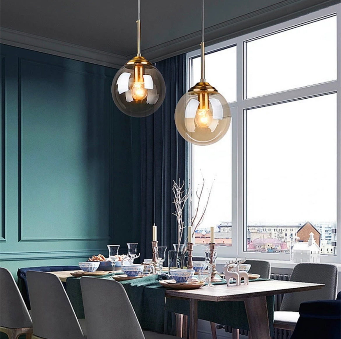 Modern Glass Creative Nordic Pendant Light