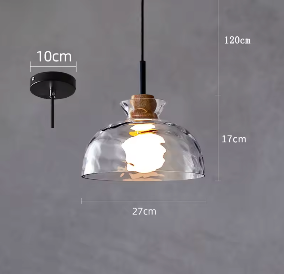 glass light pendant