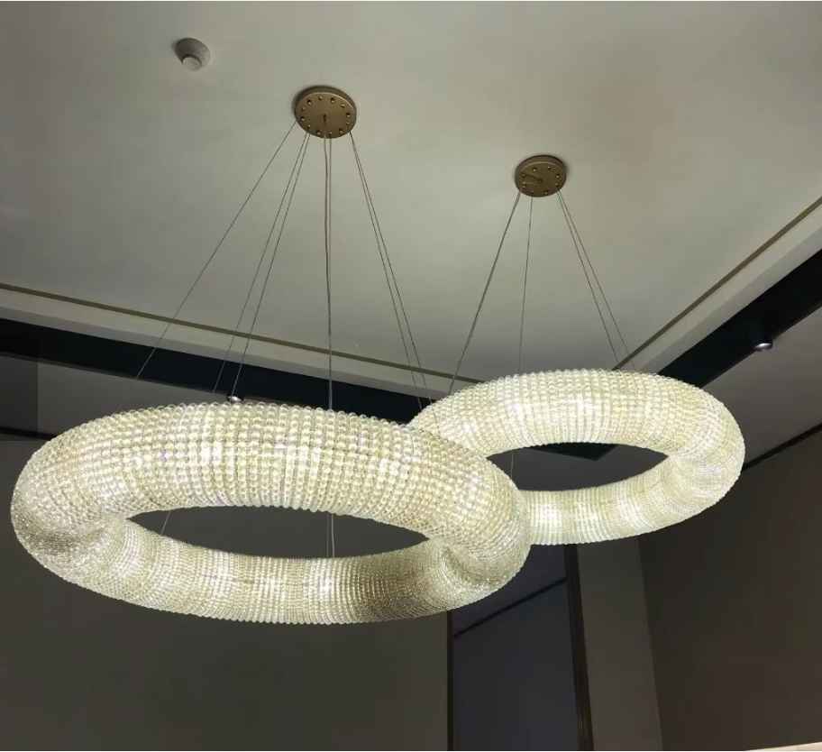 Modern American Luxury Bead Chandelier