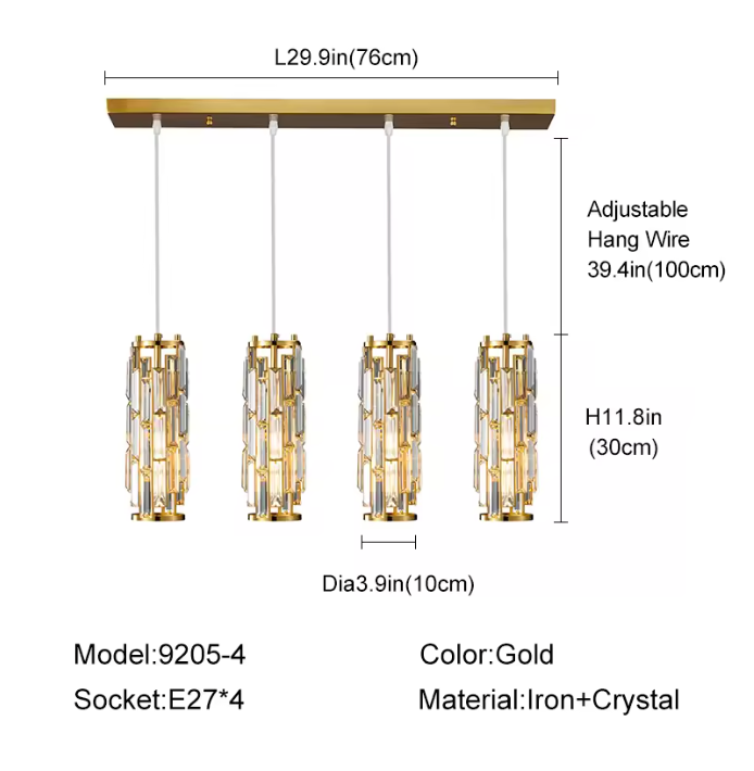 Hanging Small Pendant Chandelier