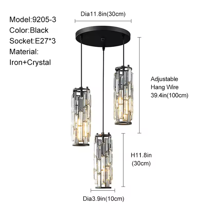 Hanging Small Pendant Chandelier
