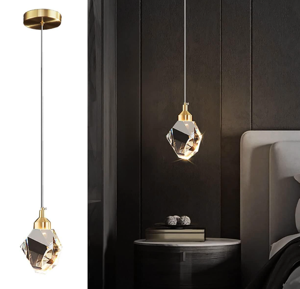 Crystal Ball LED Pendant
