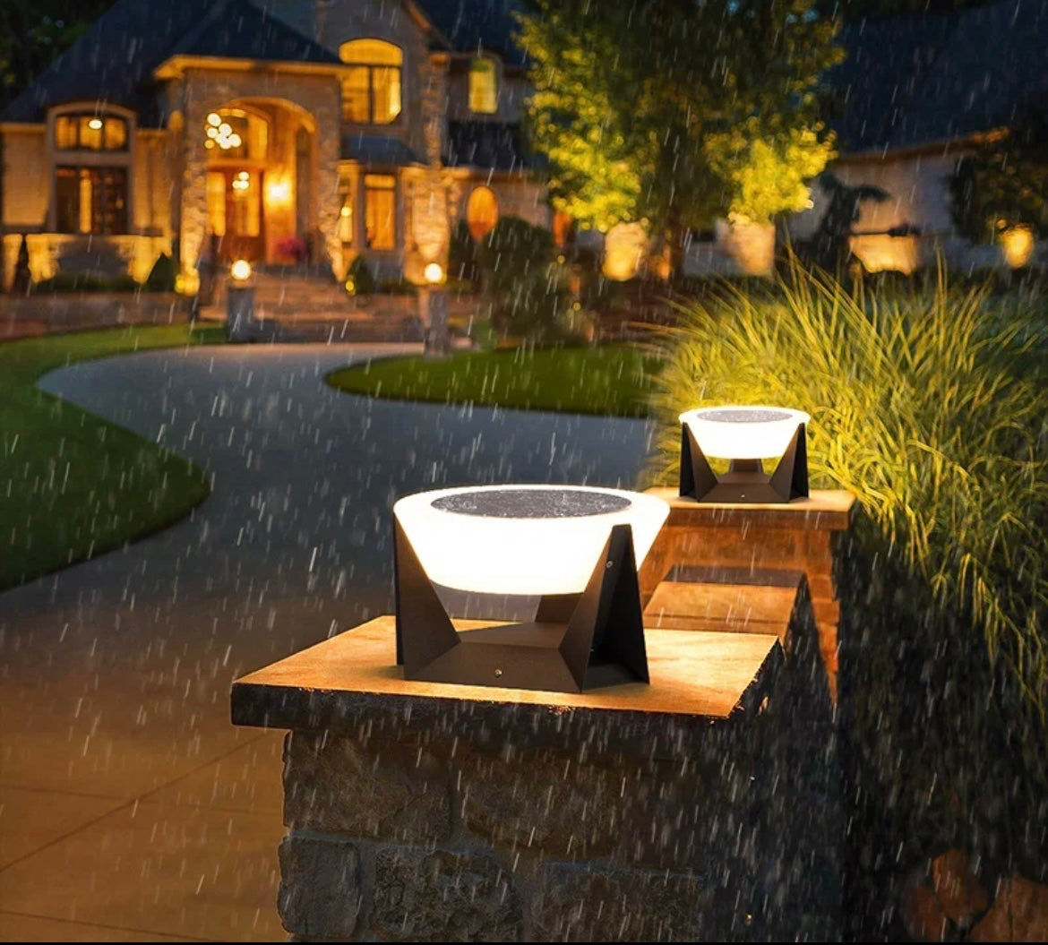 Solar Outdoor Garden Post Light