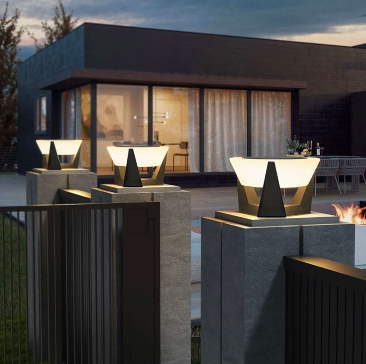 Solar Outdoor Post Lamps