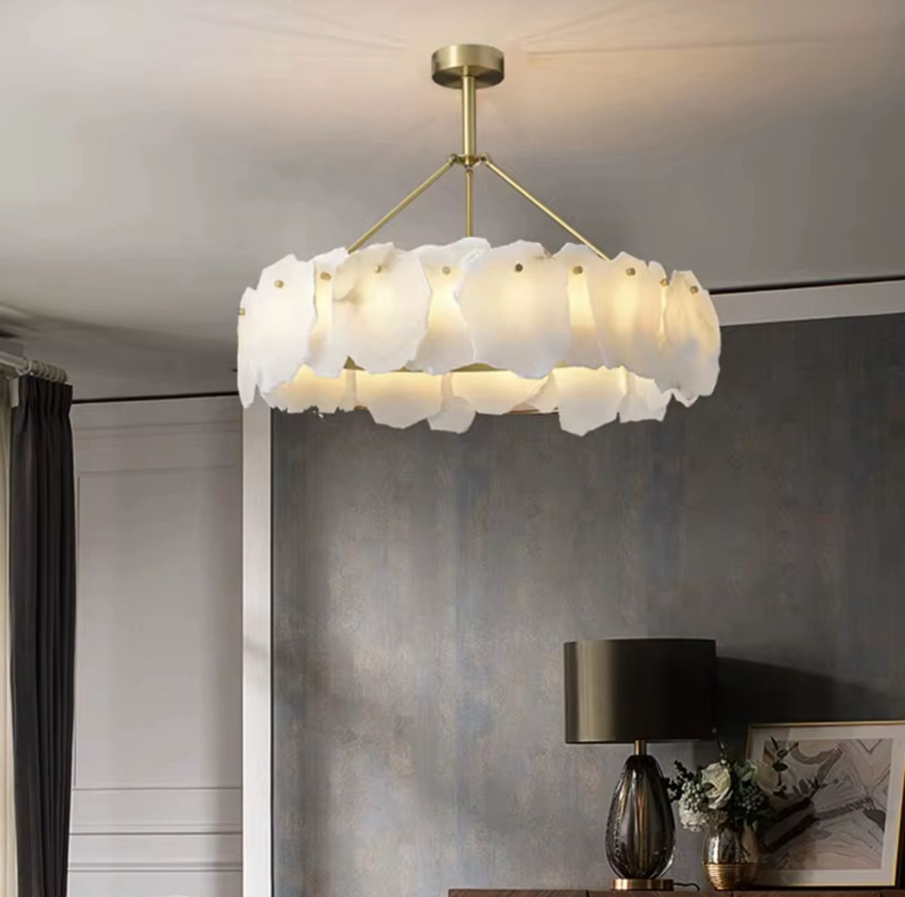 Opaline Marble Pendant