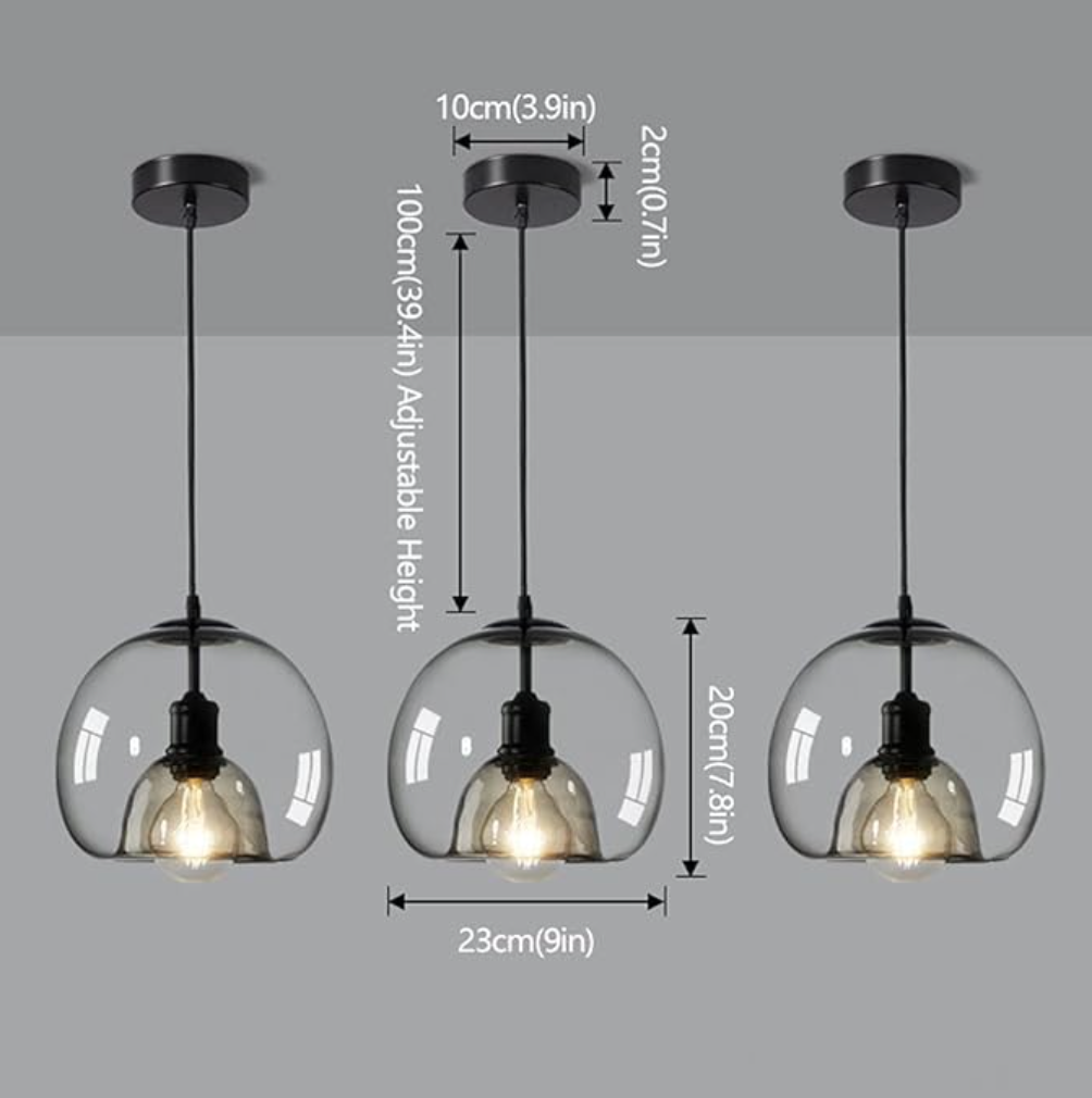 Adjustable pendant light for over dinning table 