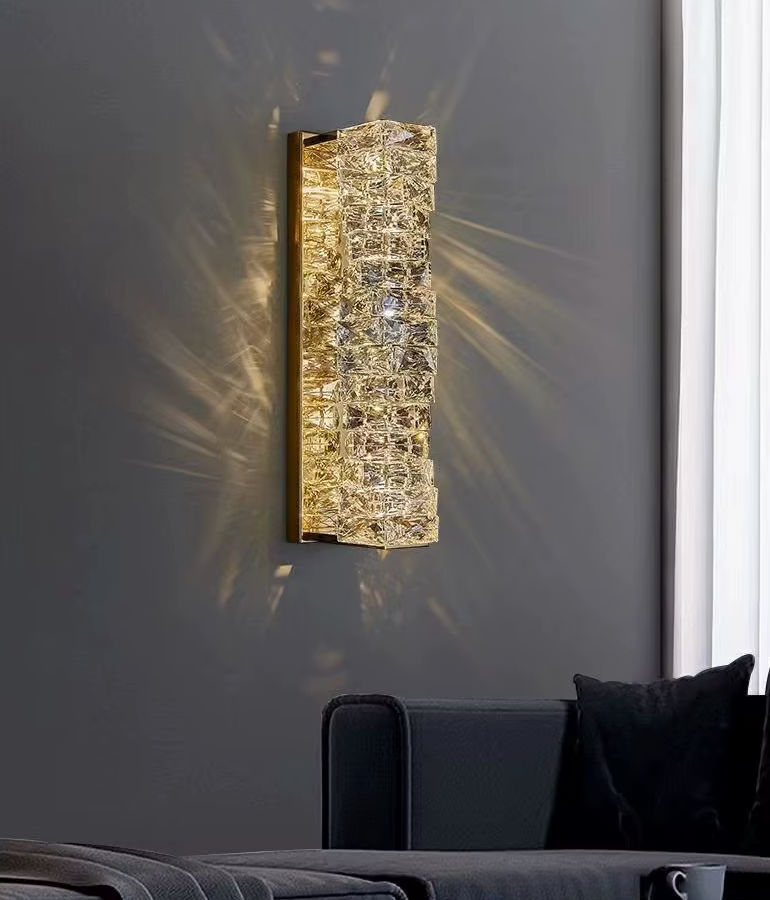 crystal wall lights for living room