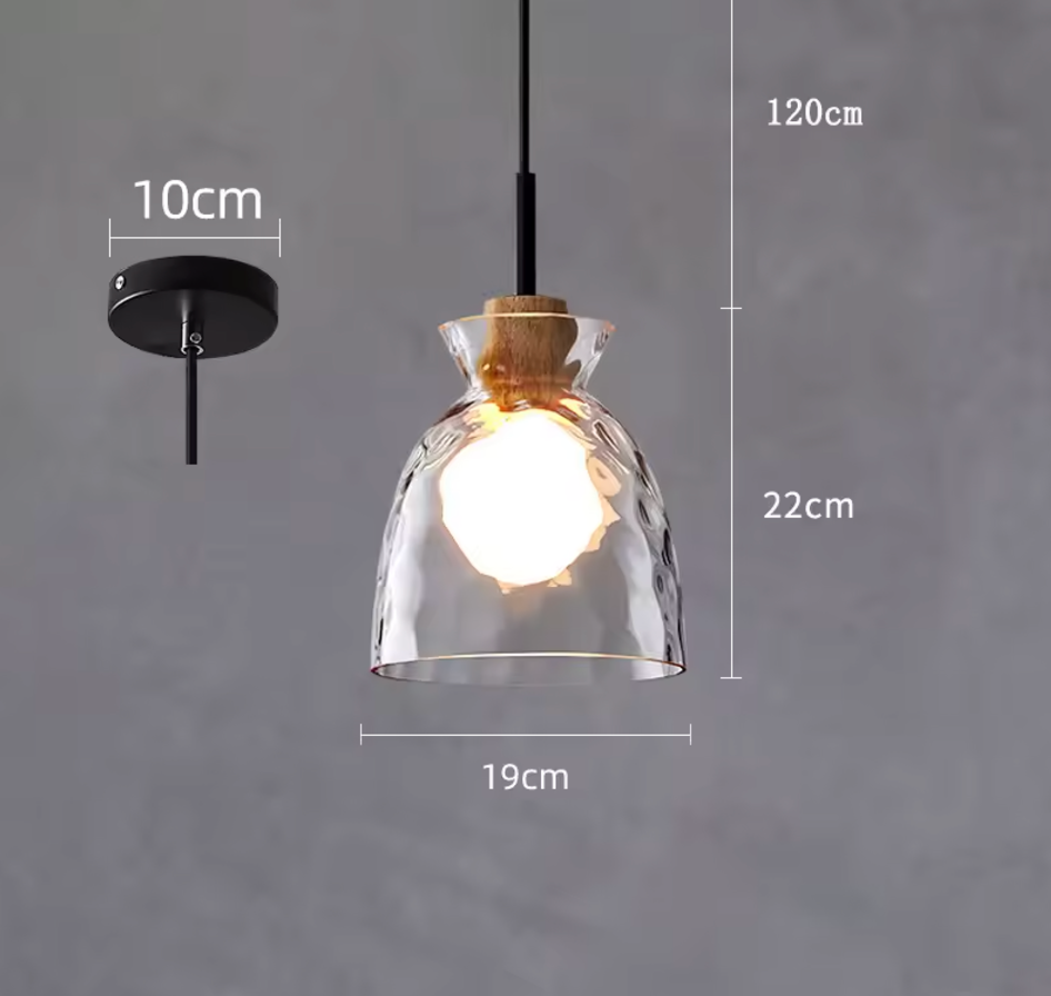 glass pendant ceiling light
