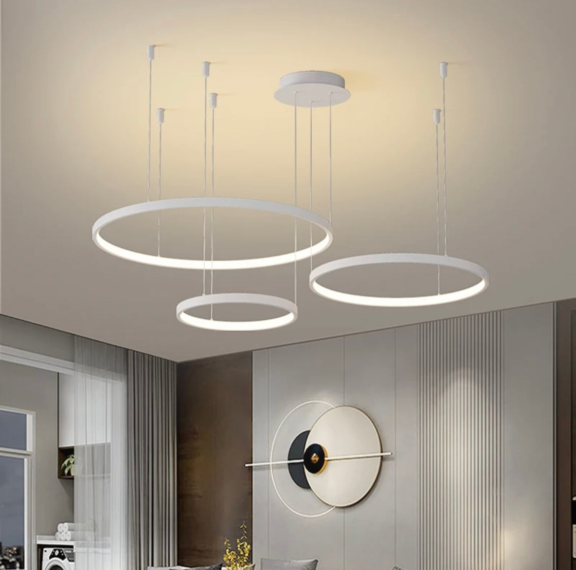 Minimalist Ring Pendant Light